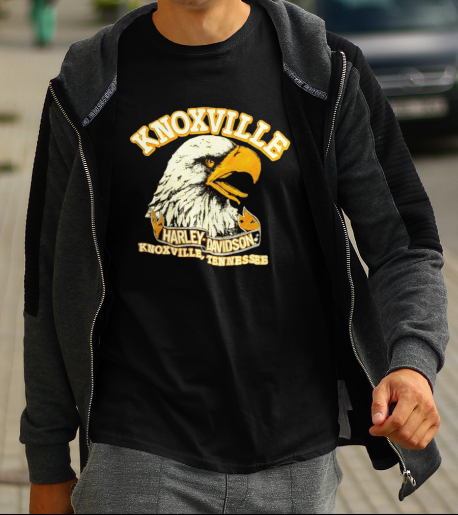 Knoxville Harley Davidson Eagle Knoxville Tennessee T-Shirt