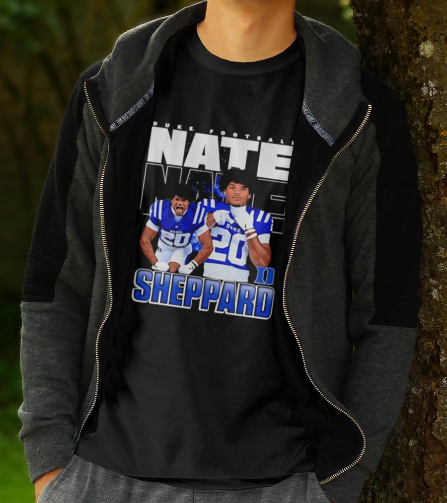 Super Football Nate Sheppard Duke Blue Devils 90s T-Shirt