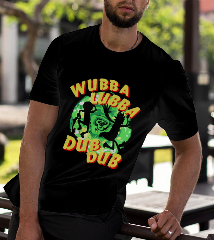 Rick And Morty Wubba Lubba Dub Dub Portal T-Shirt