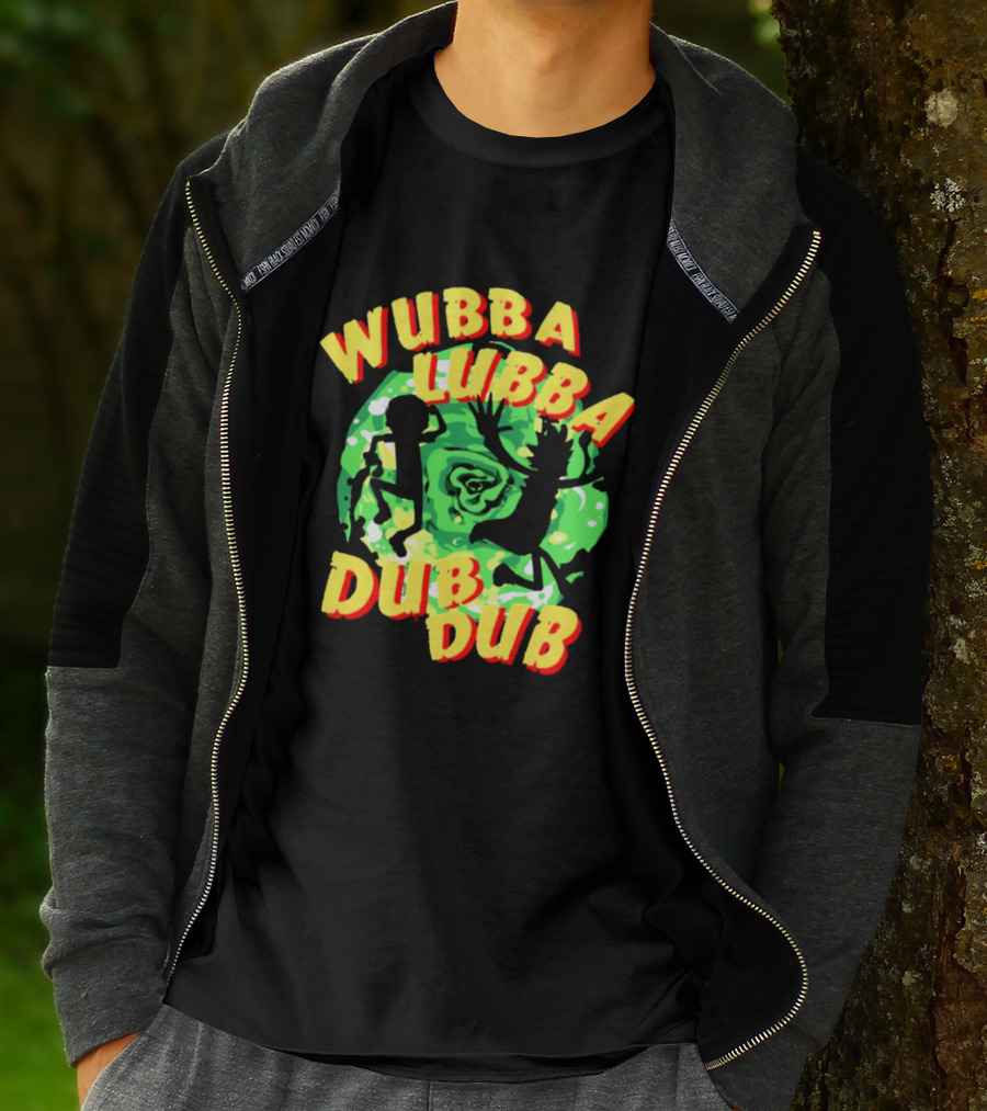 Rick And Morty Wubba Lubba Dub Dub Portal T-Shirt