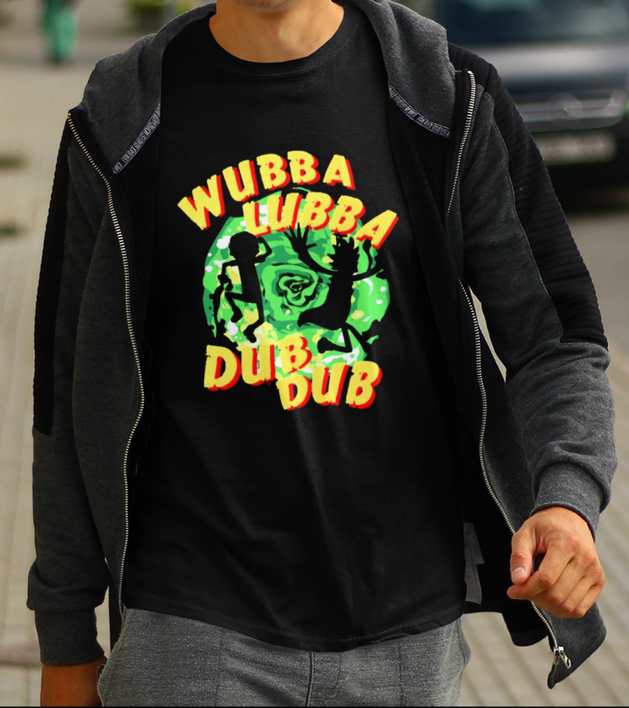 Rick And Morty Wubba Lubba Dub Dub Portal T-Shirt