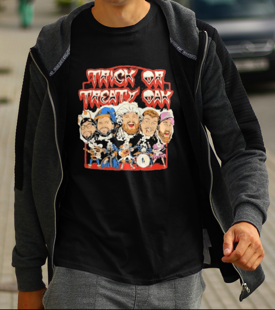 Trick Or Treaty Oak 2026 Concert Melody Mountain Ranch Stephenville Texas Oct 30 2026 T-Shirt