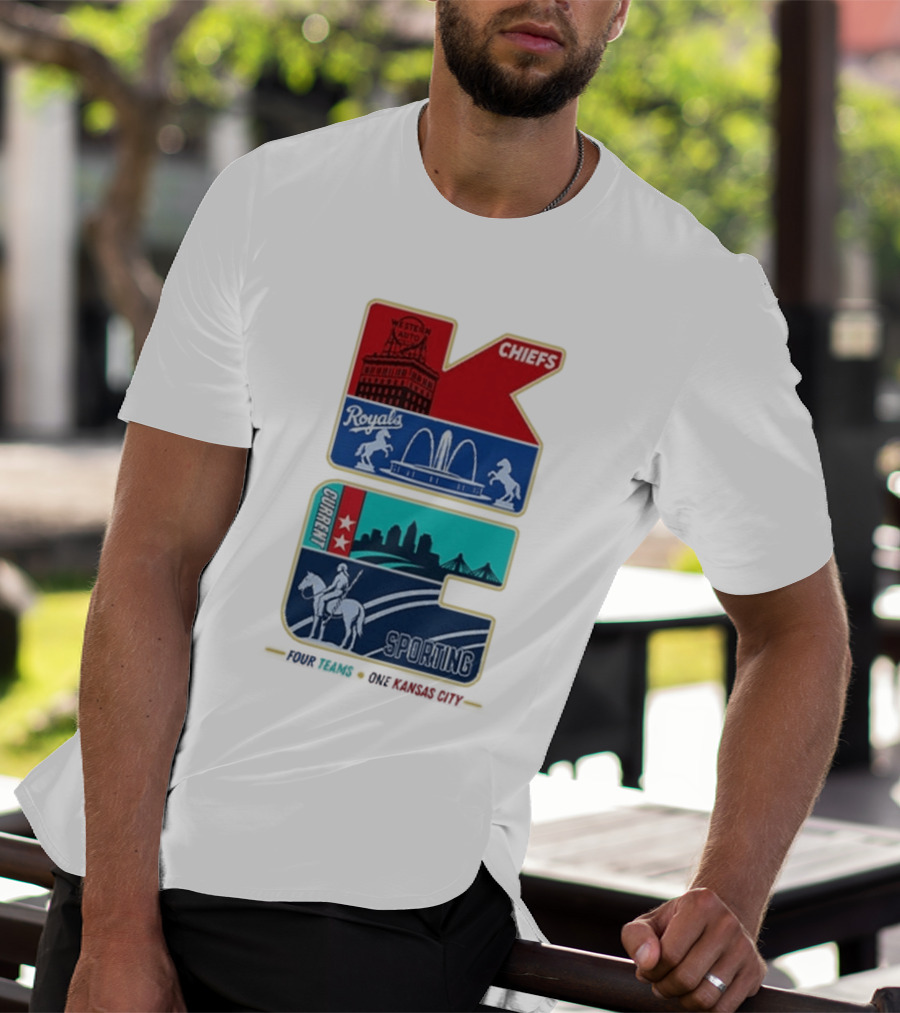 Chiefs Royals Current Sporting Kansas City Western Auto T-Shirt