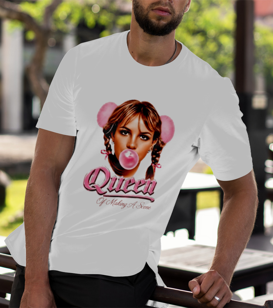 Britney Spears Queen Bubblegum Pop Princess Scene T-Shirt