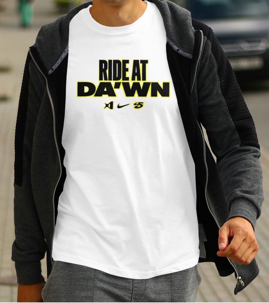 Ride At Dawn A'ja Wilson 22 Nike Basketball T-Shirt