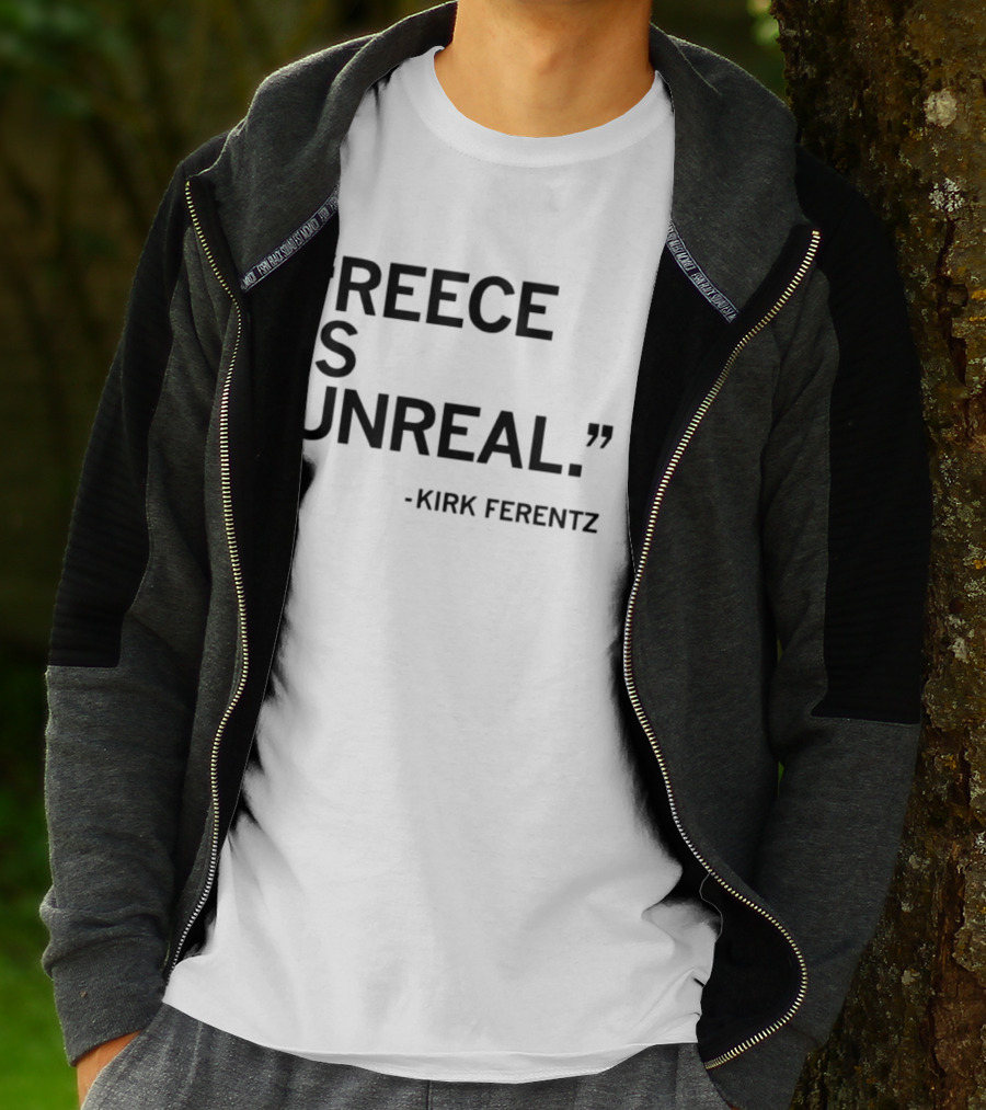 Reece Vander Zee Quote By Kirk Ferentz Reece Is Unreal T-Shirt
