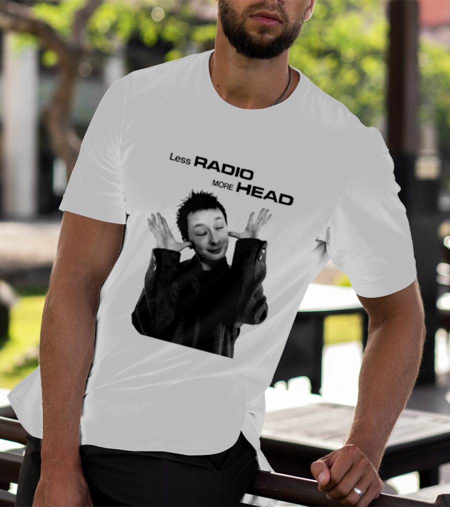 Thom Yorke Less Radio More Head Radiohead T-Shirt