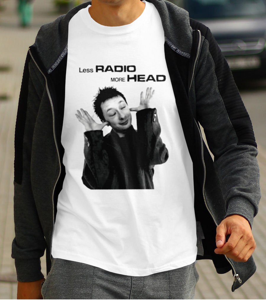 Thom Yorke Less Radio More Head Radiohead T-Shirt