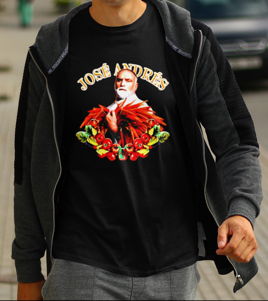 José Andrés Chef Culinary Creativity And Food Philanthropy T-Shirt