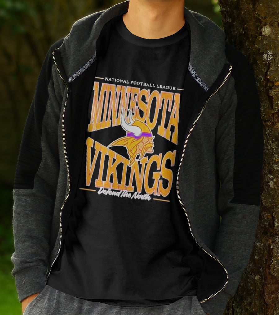 National Football League Minnesota Vikings Defend The North T-Shirt