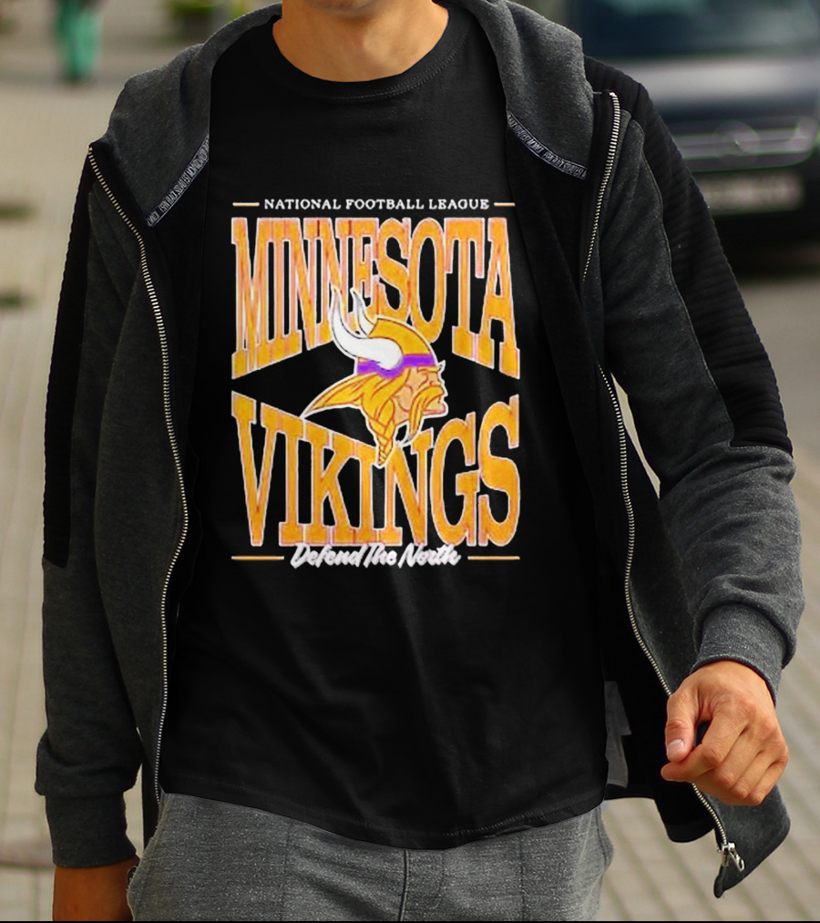 National Football League Minnesota Vikings Defend The North T-Shirt
