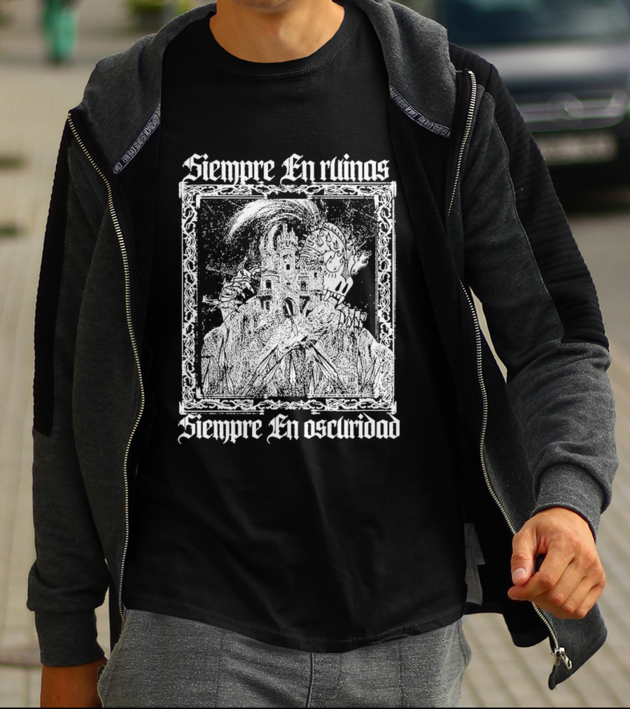 Siempre En Ruinas Siempre En Oscuridad Dark Castle T-Shirt