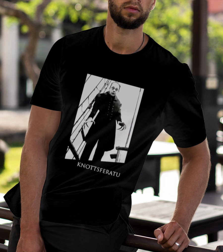 Don Knotts Knottsferatu Nosferatu Horror Comedy Mashup T-Shirt