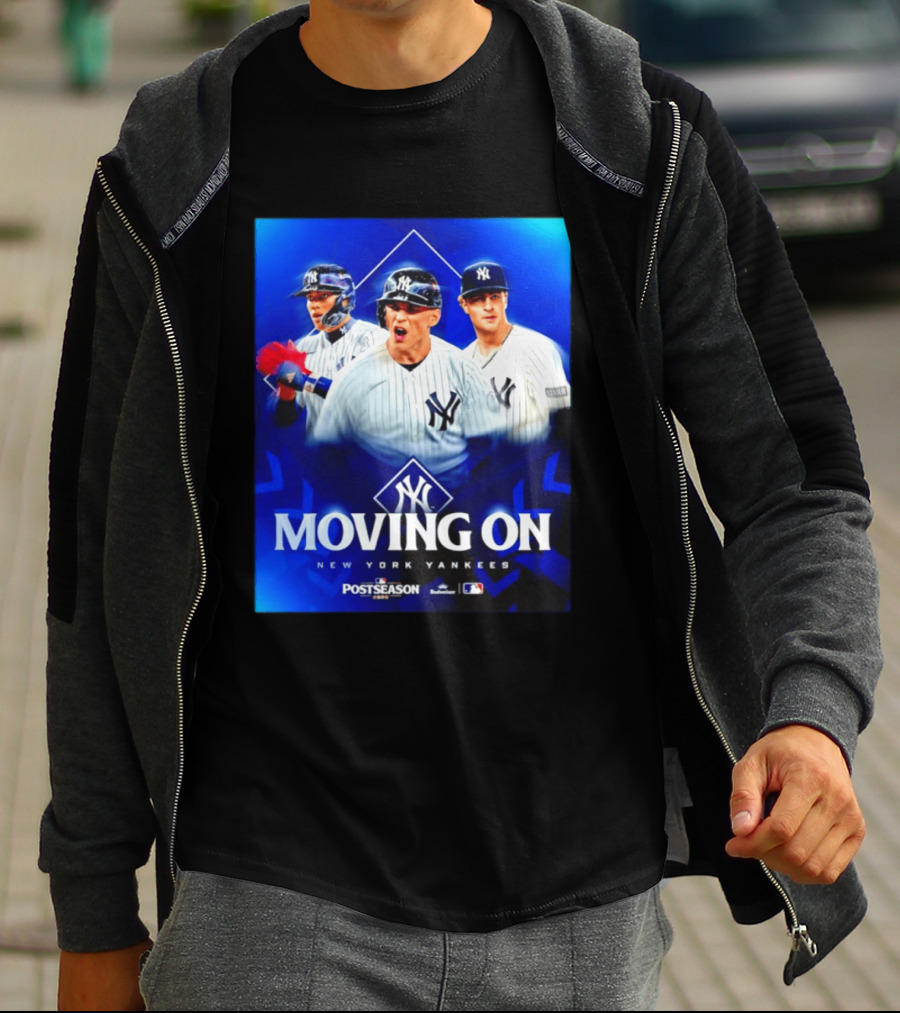 New York Yankees Moving On 2026 MLB Postseason T-Shirt