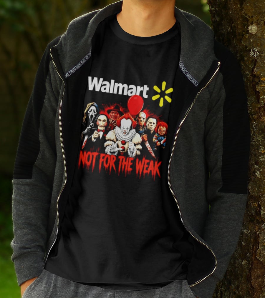 Walmart Not For The Weak Horror Movie Icons Friends Halloween 2026 T-Shirt