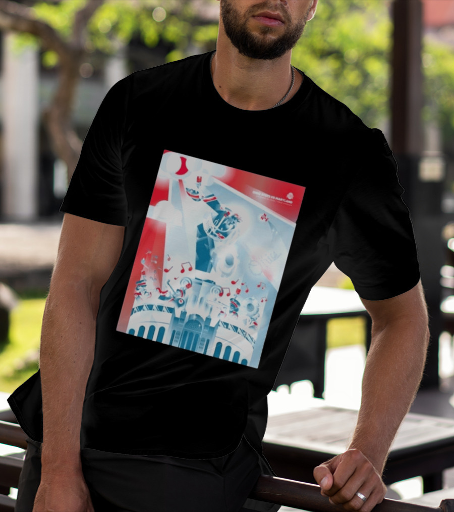 Ohio State Buckeyes Vs Maryland 2026 Football Stadium Celebration T-Shirt