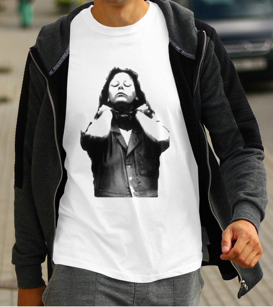 Aileen Wuornos Monochrome Shot Style Image T-Shirt