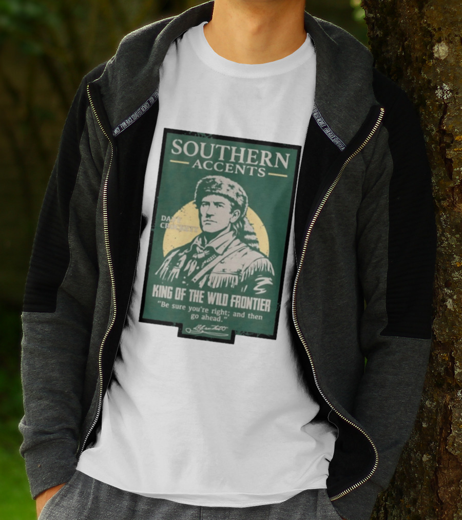 Southern Accents Davy Crockett King Of The Wild Frontier T-Shirt