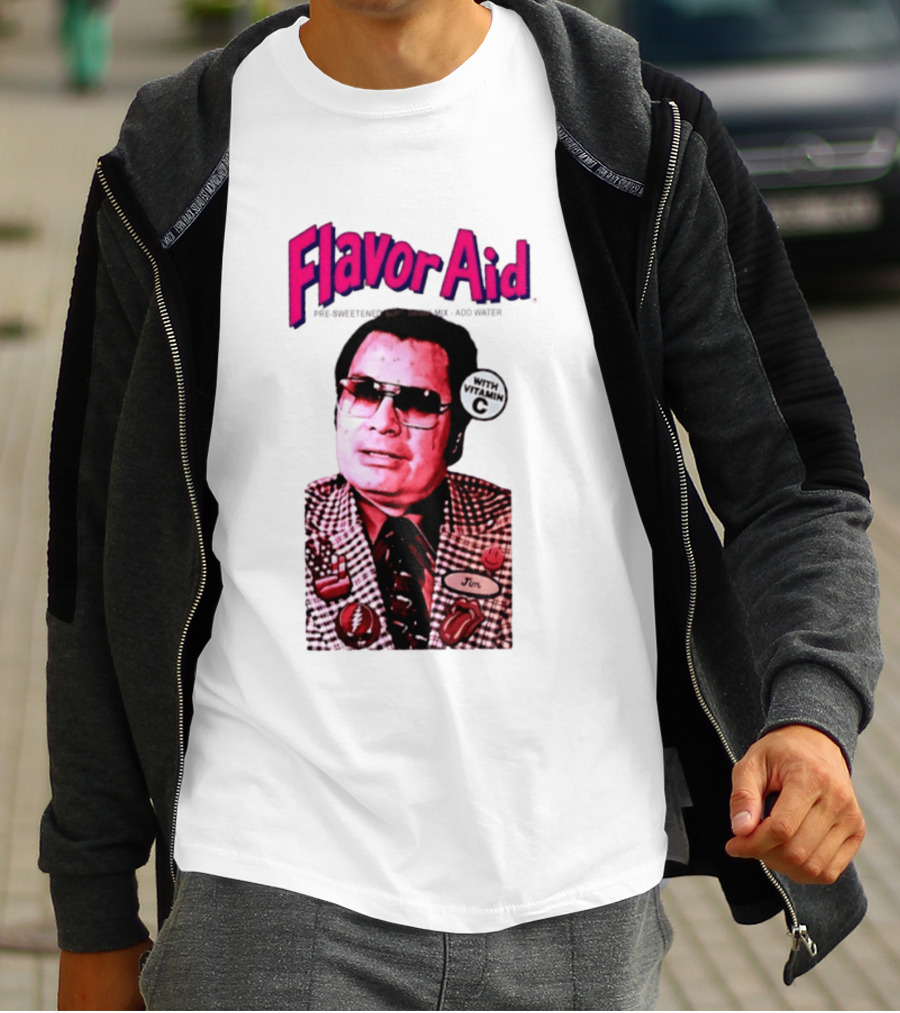 Flavor Aid Jim Jones Pre Sweetened Drink Mix With Vitamin C T-Shirt