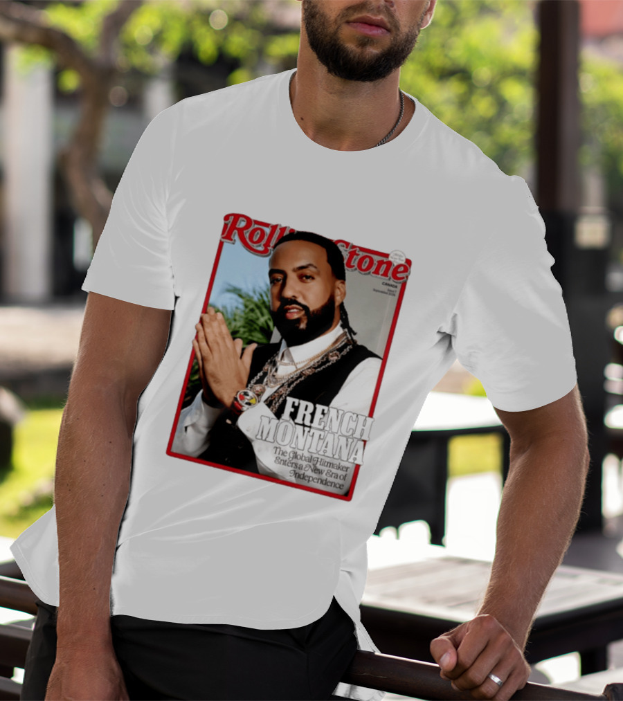 Rolling Stone Canada September 2026 French Montana Global Hitmaker New Era Of Independence T-Shirt