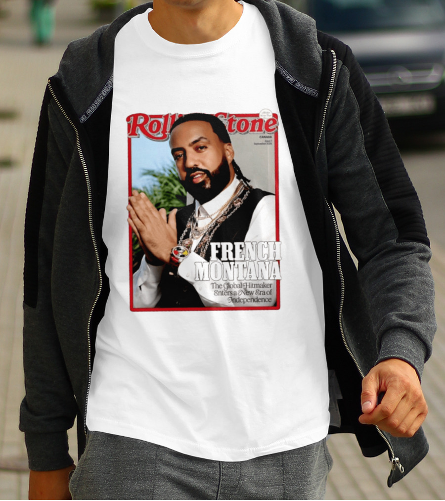 Rolling Stone Canada September 2026 French Montana Global Hitmaker New Era Of Independence T-Shirt