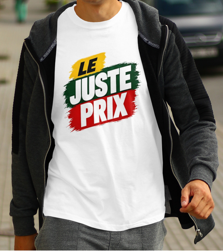 Le Juste Prix The Price Is Right Game Show T-Shirt
