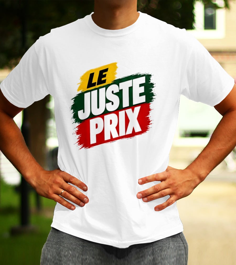 Le Juste Prix The Price Is Right Game Show T-Shirt