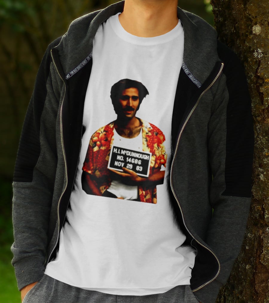 Nicolas Cage HI McDunnough Shot No. 14686 Raising Arizona November 29 83 T-Shirt