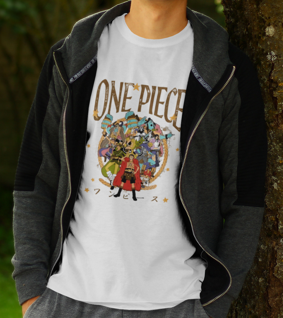 One Piece Elbaph Group Cartoon T-Shirt