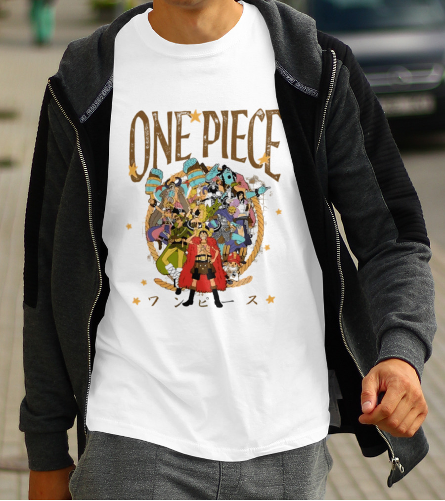 One Piece Elbaph Group Cartoon T-Shirt