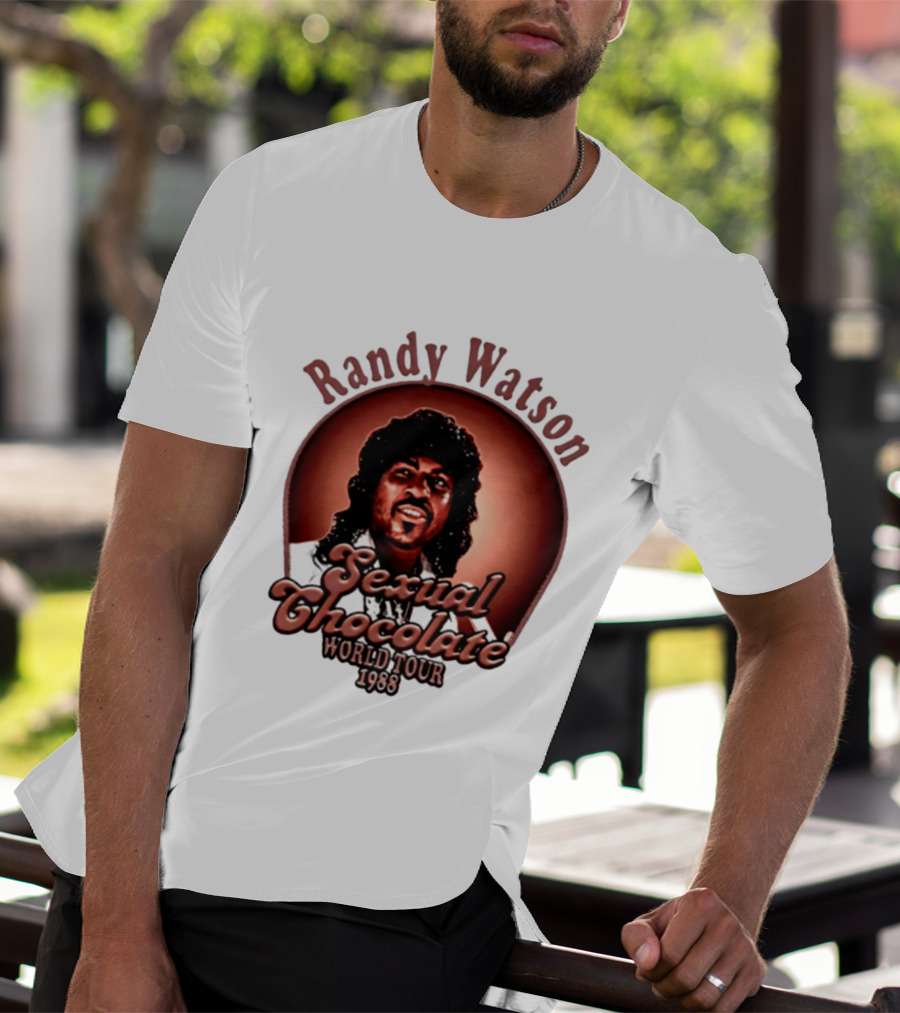 Randy Watson Sexual Chocolate World Tour 1988 Retro Concert T-Shirt