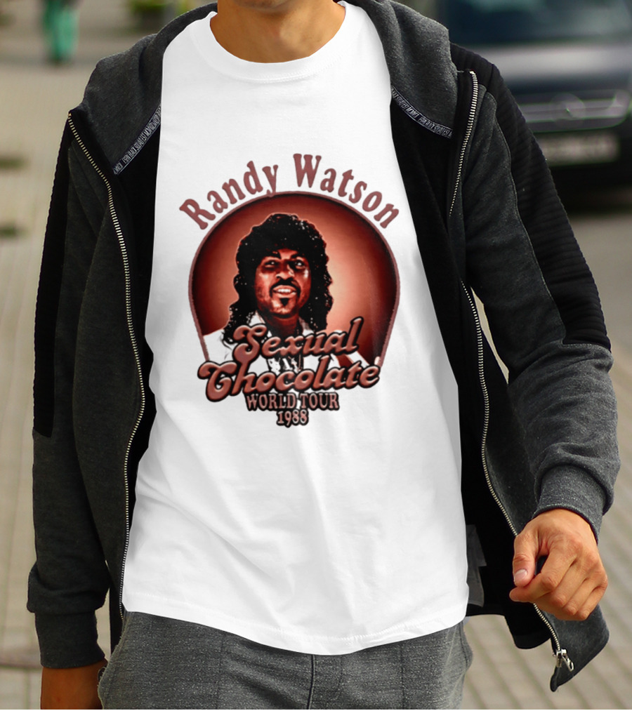 Randy Watson Sexual Chocolate World Tour 1988 Retro Concert T-Shirt