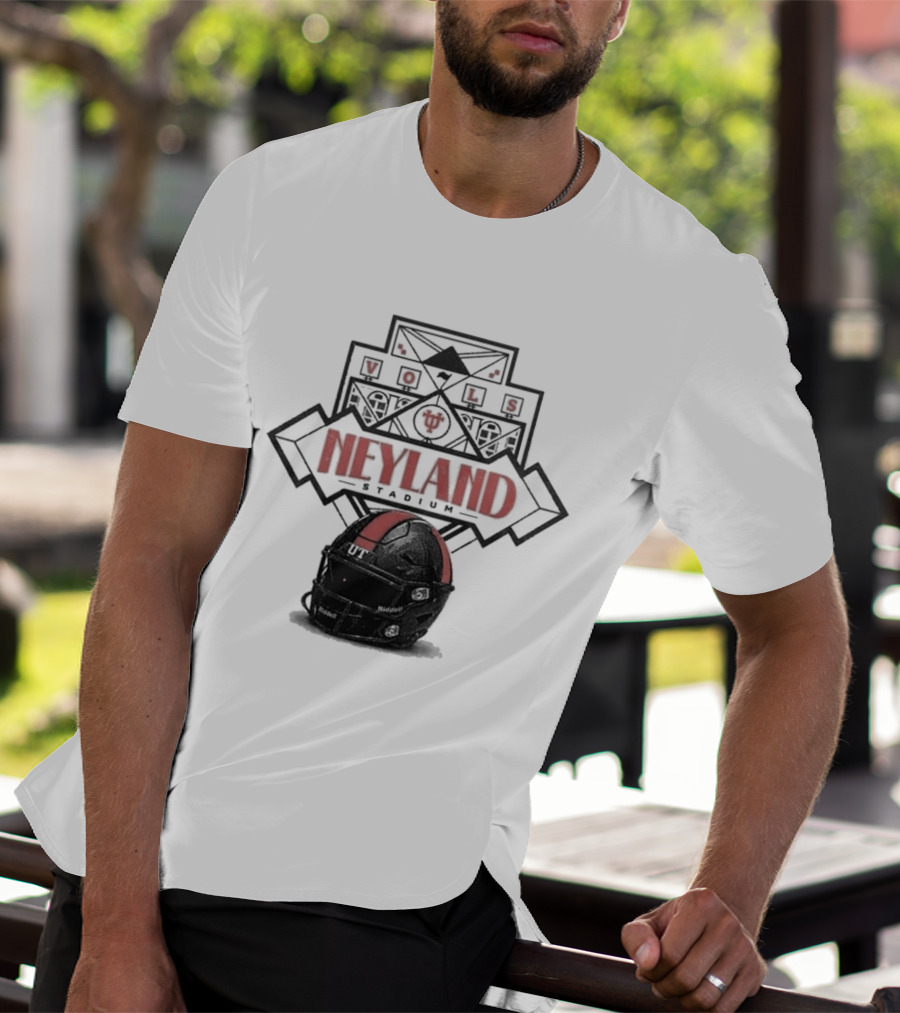 Tennessee Volunteers Neyland Stadium Legacy 2026 Helmet T-Shirt