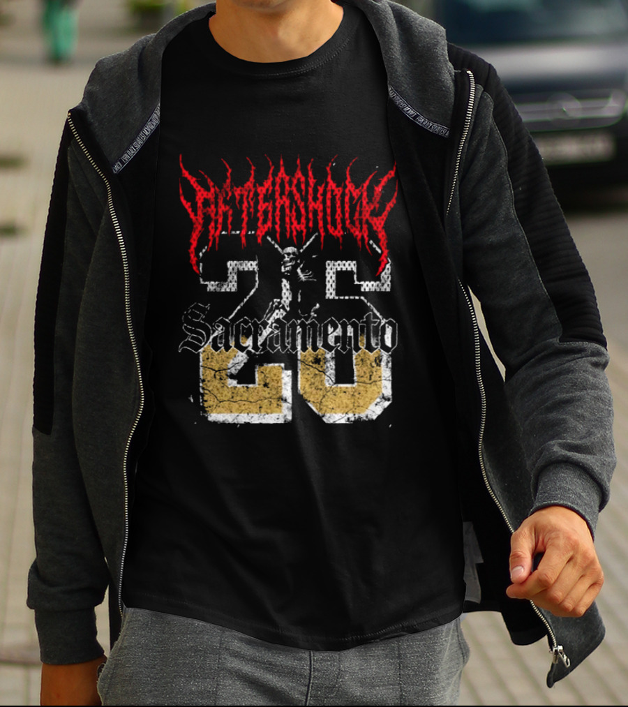 Aftershock 2026 Sacramento CA Festival October 1 4 After Party Event T-Shirt