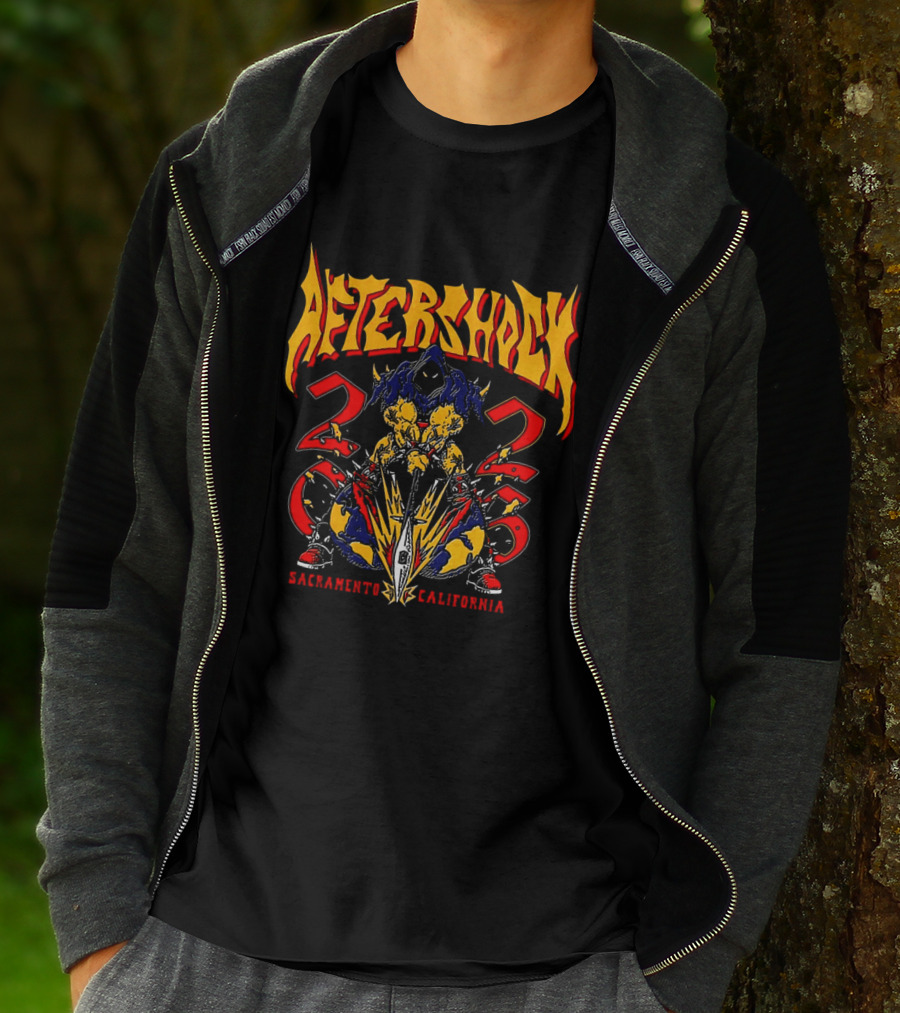 Aftershock Festival 2026 Sacramento California October 1 4 Eternia Event T-Shirt