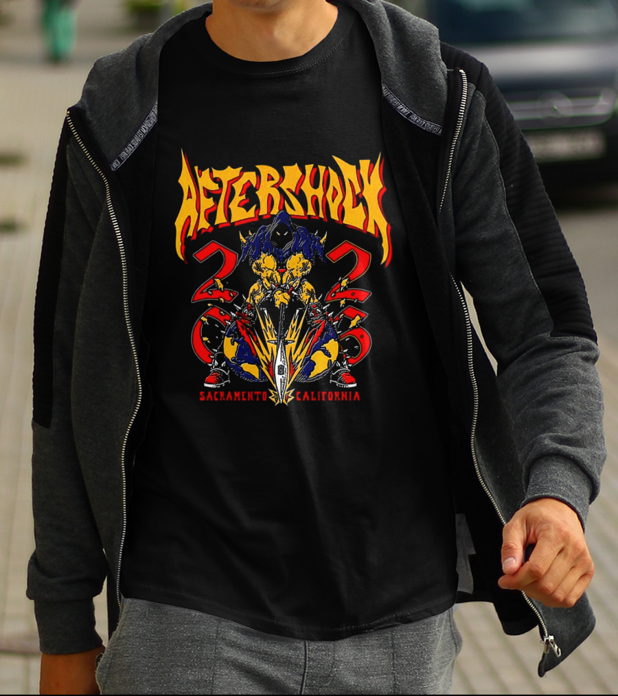 Aftershock Festival 2026 Sacramento California October 1 4 Eternia Event T-Shirt