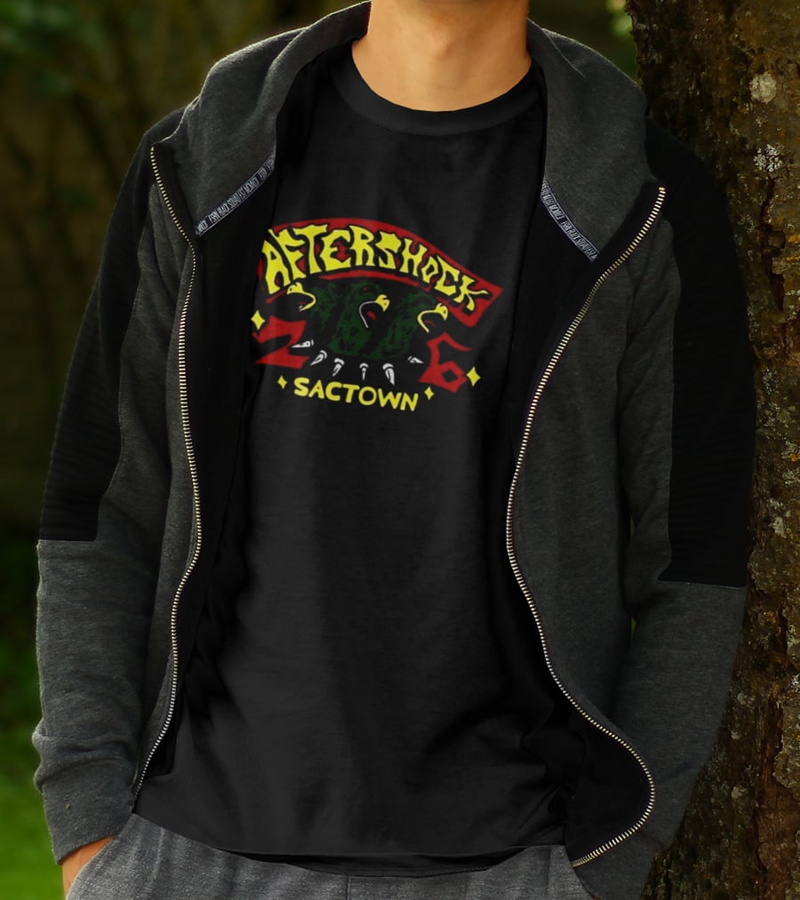Aftershock Festival 2026 Sactown Griffin Trio October 1 4 Sacramento CA T-Shirt