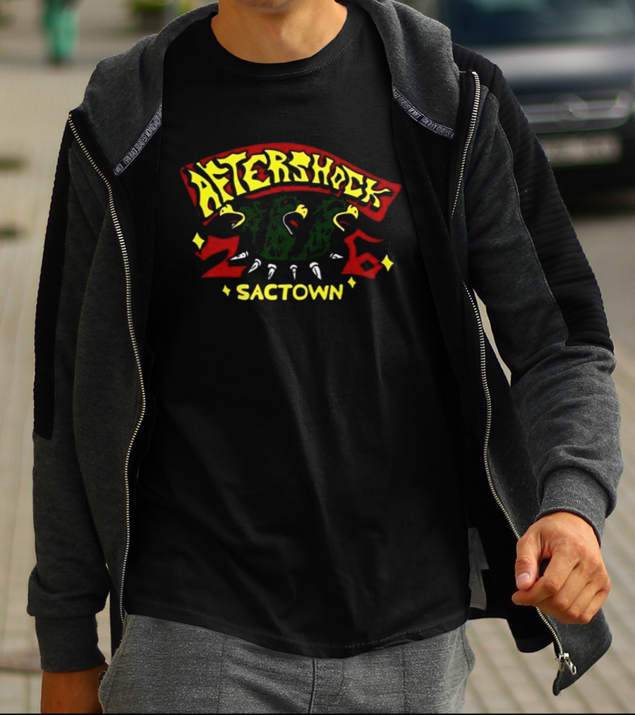 Aftershock Festival 2026 Sactown Griffin Trio October 1 4 Sacramento CA T-Shirt