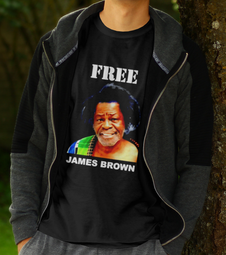 FREE James Brown Godfather Of Soul Funk T-Shirt