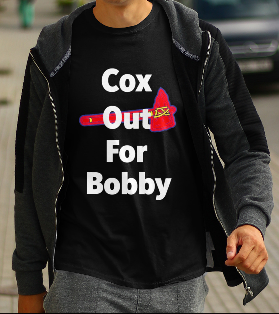 Atlanta Braves Cox Out For Bobby Game Day Celebration T-Shirt