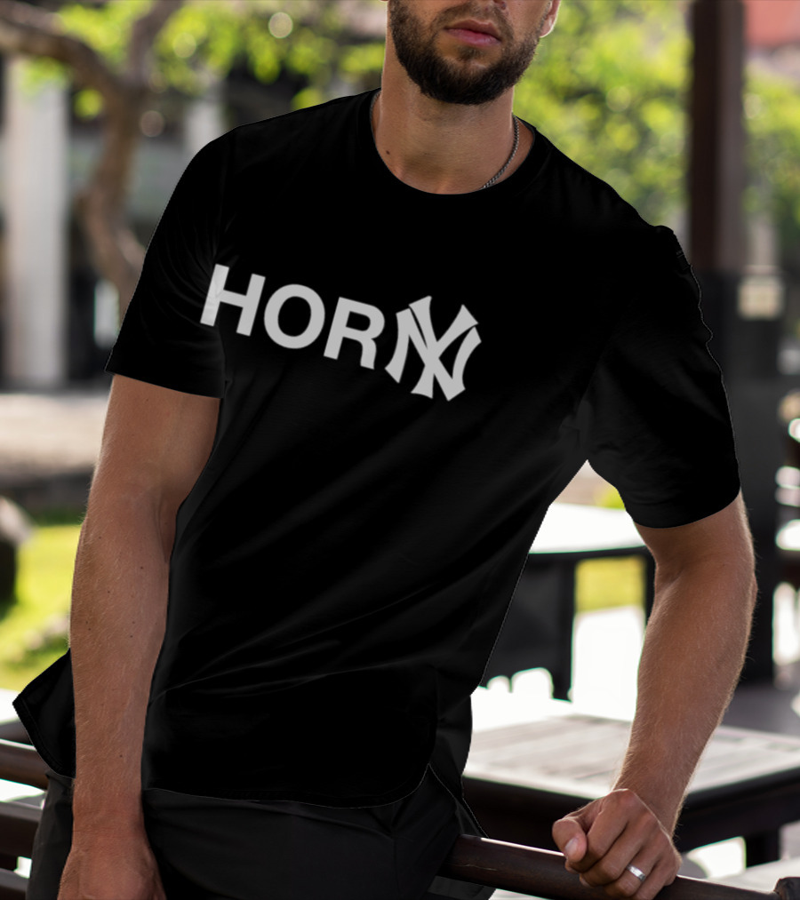 Horny New York Yankees MLB Baseball NY T-Shirt