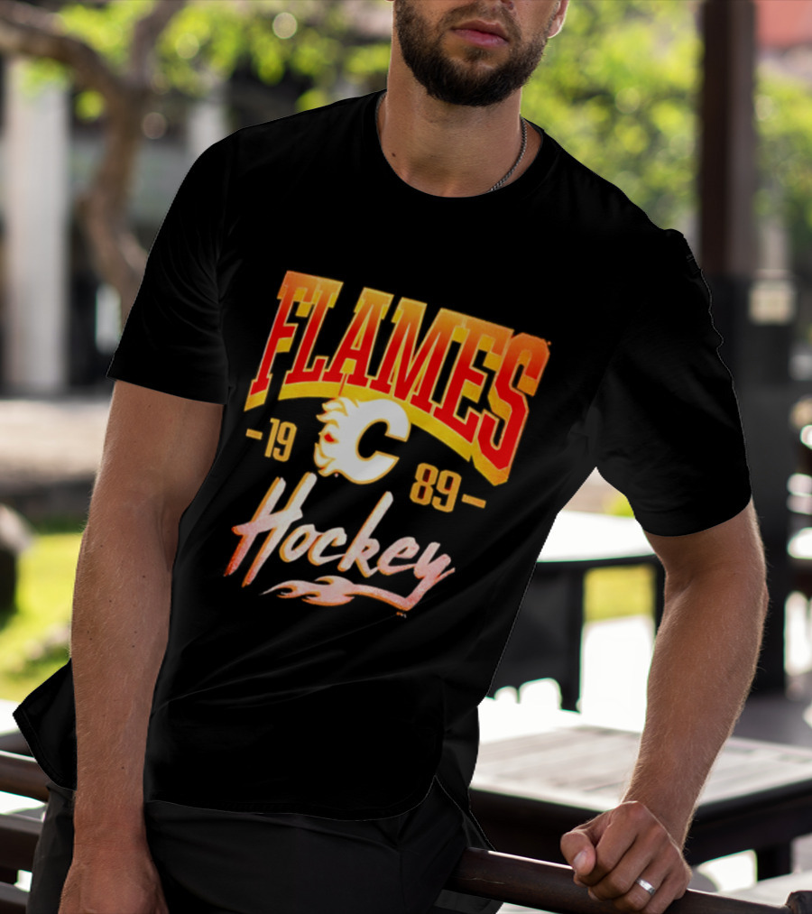 Calgary Flames 1989 Hockey Made To Last T-Shirt