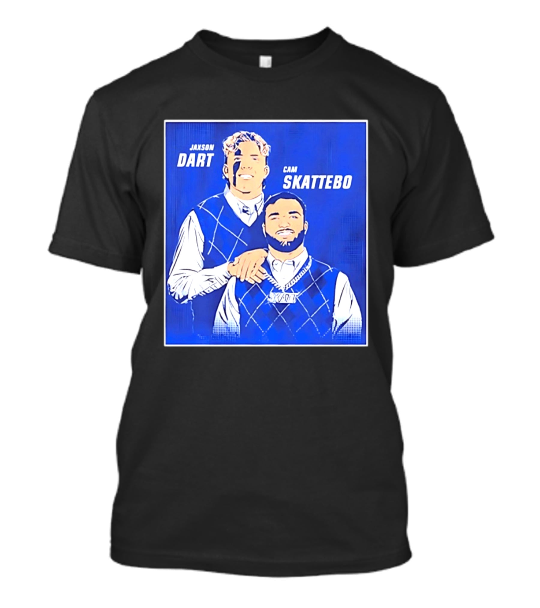 Jaxson Dart Cam Skattebo Step Brothers New York Giants Comedy T-Shirt