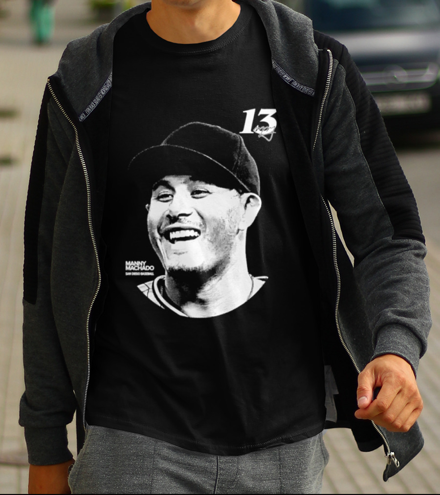 Manny Machado 13 San Diego Padres MLB Lineage Series 2026 T-Shirt