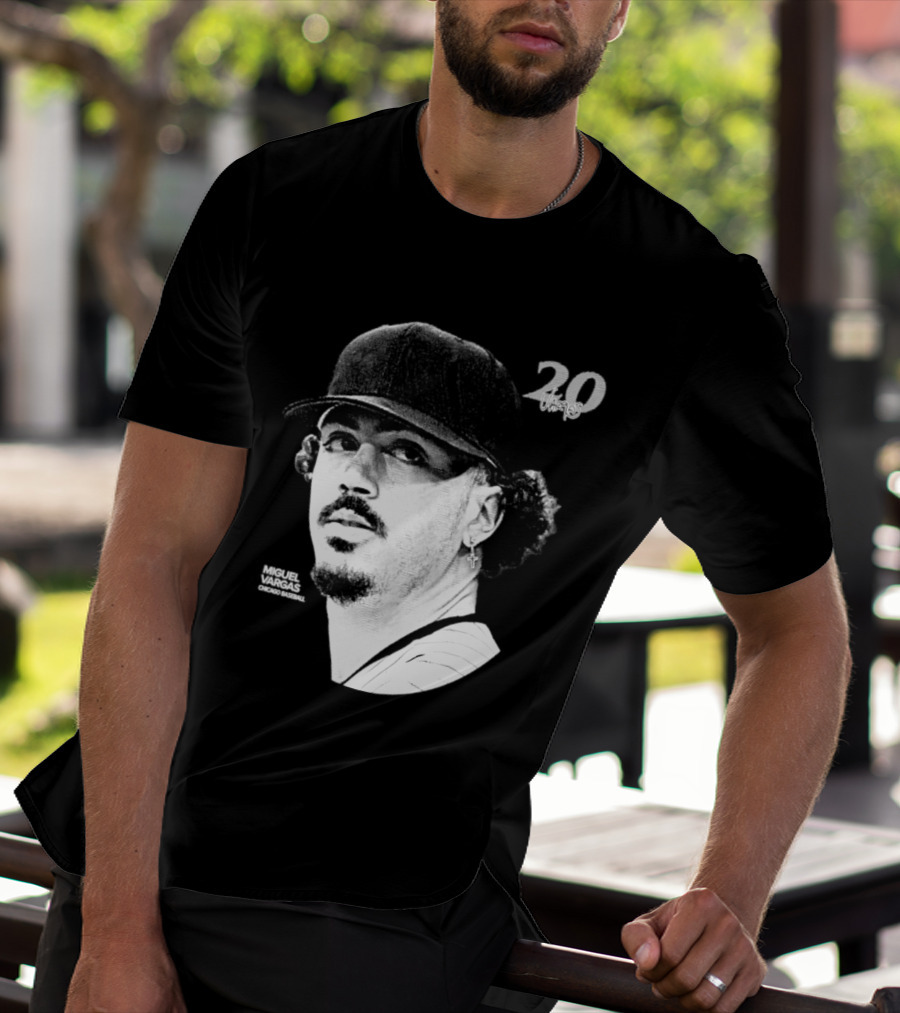 Miguel Vargas 20 Chicago White Sox MLB 2026 Lineage Series T-Shirt