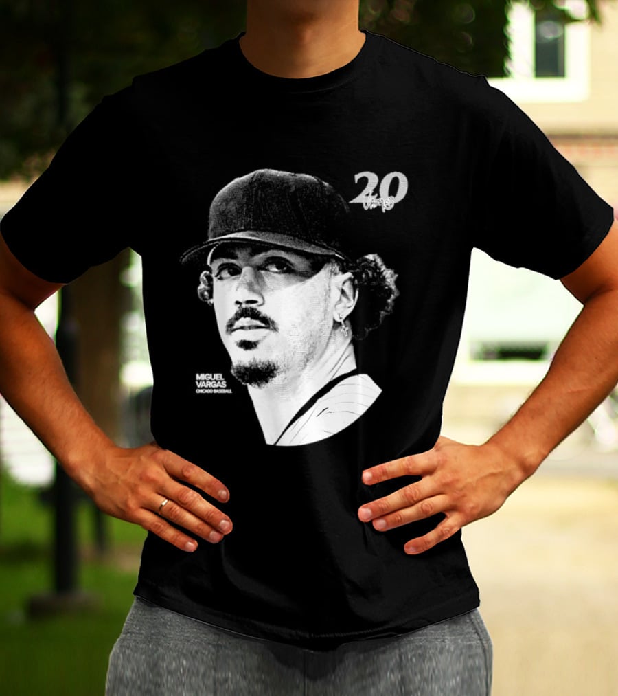 Miguel Vargas 20 Chicago White Sox MLB 2026 Lineage Series T-Shirt