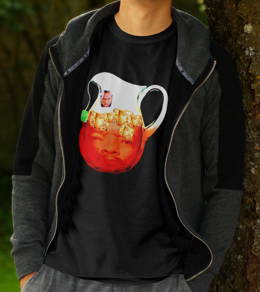Mr T Ice Cube Ice Tea Pitcher Meme T-Shirt