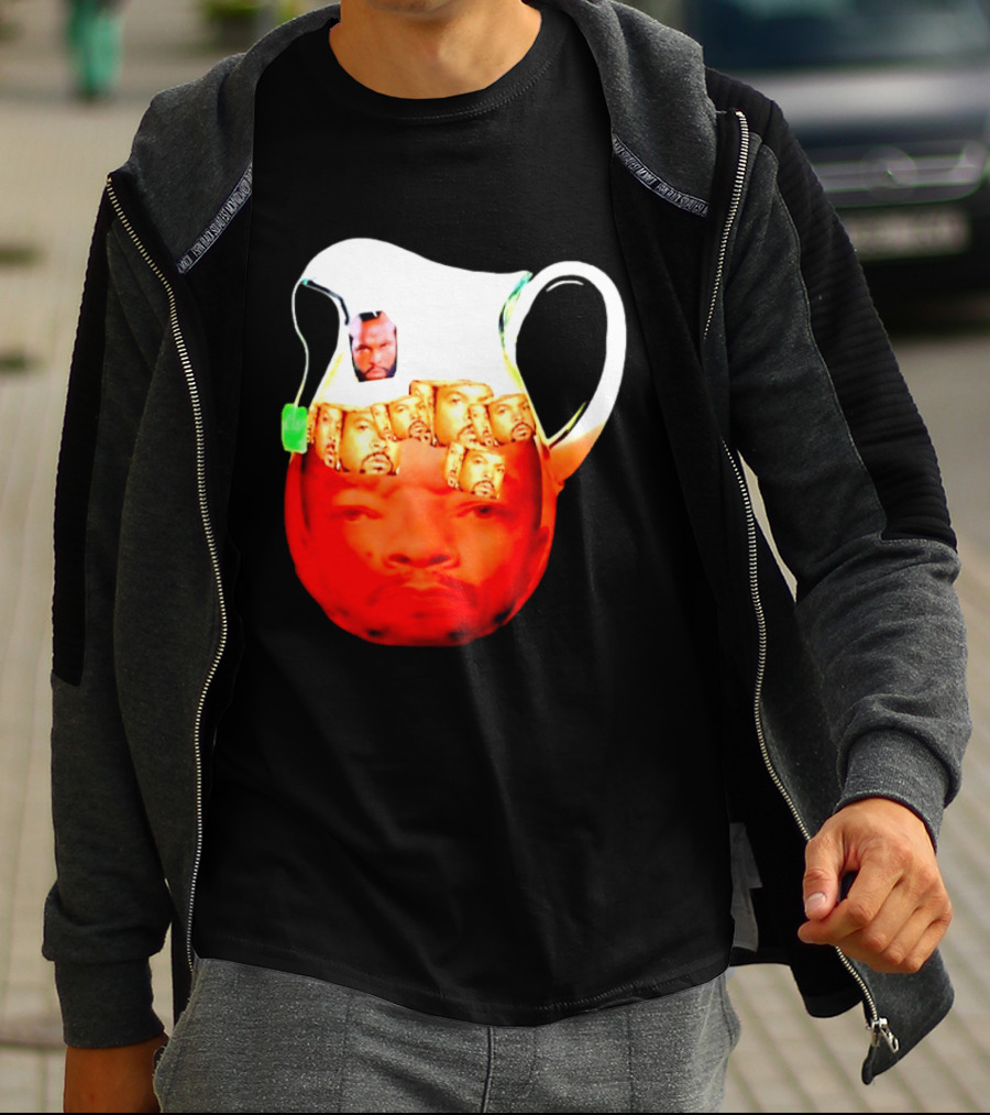 Mr T Ice Cube Ice Tea Pitcher Meme T-Shirt