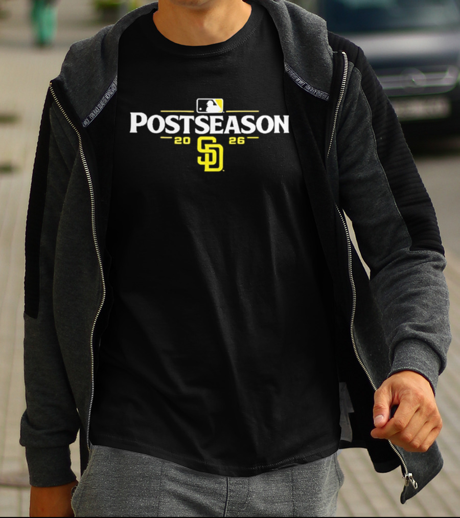 San Diego Padres MLB 2026 Postseason SD T-Shirt