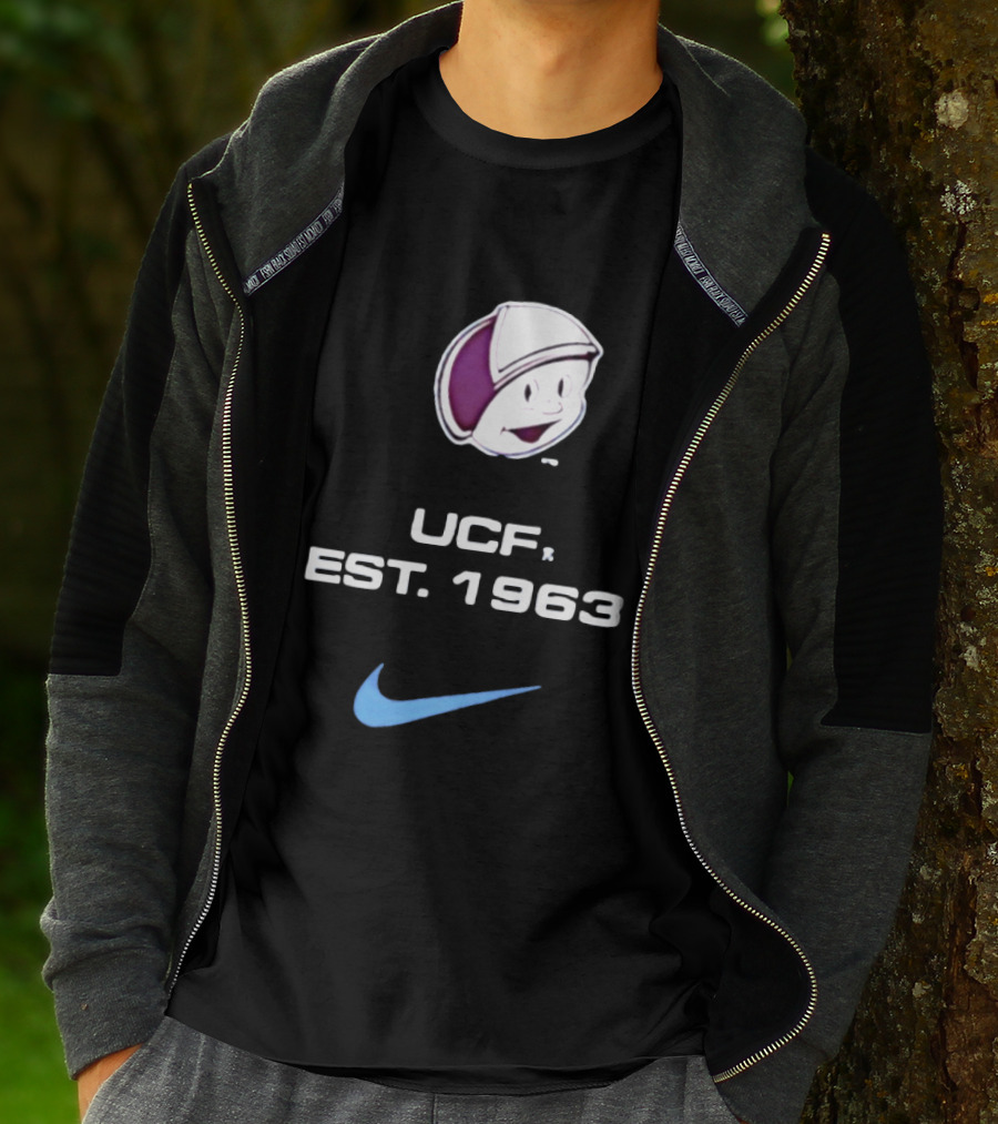 UCF Knights 2026 Space Game UCF Est 1963 Vintage Astronaut Nike T-Shirt
